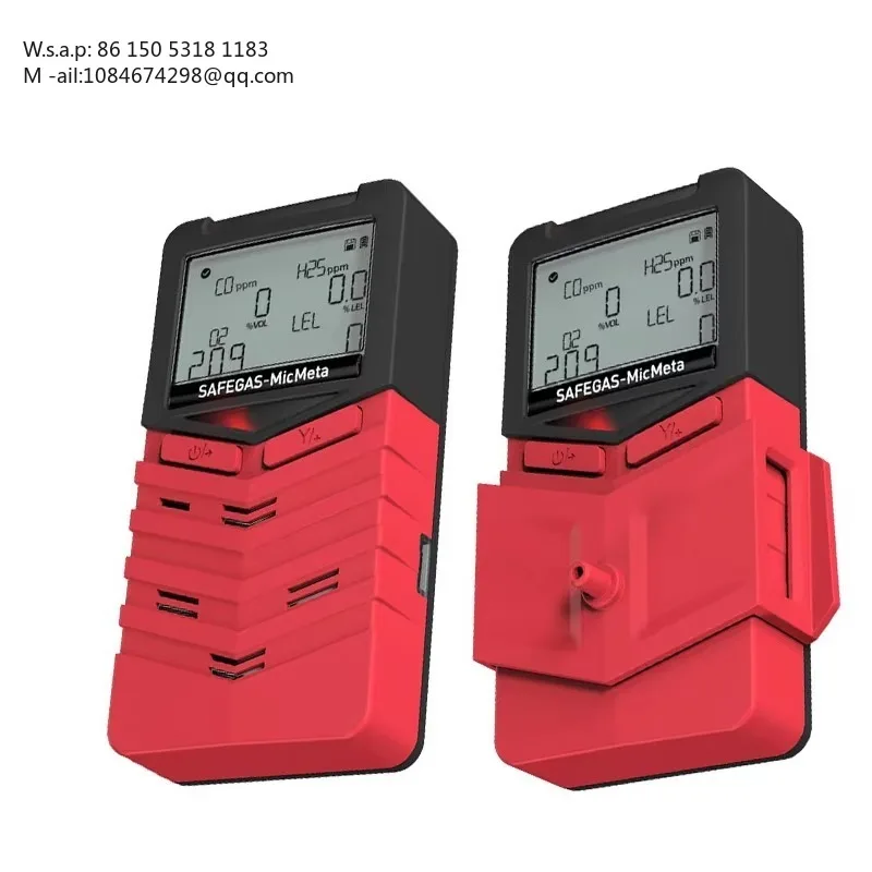 Petrochemical Processing Plant Poisonous Gas Leak Hazard Inspection CO Detector Handheld