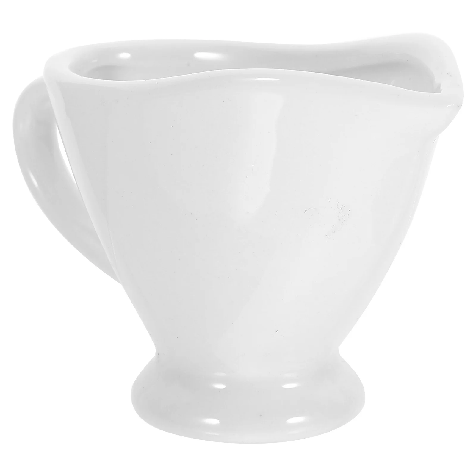 

Ceramic Milk Jug Small Sauce Pitcher Gravy Boat Creative Pouring Creamer Pitcher Maple Syrup Dispenser Coffee Bar Milk Gravy