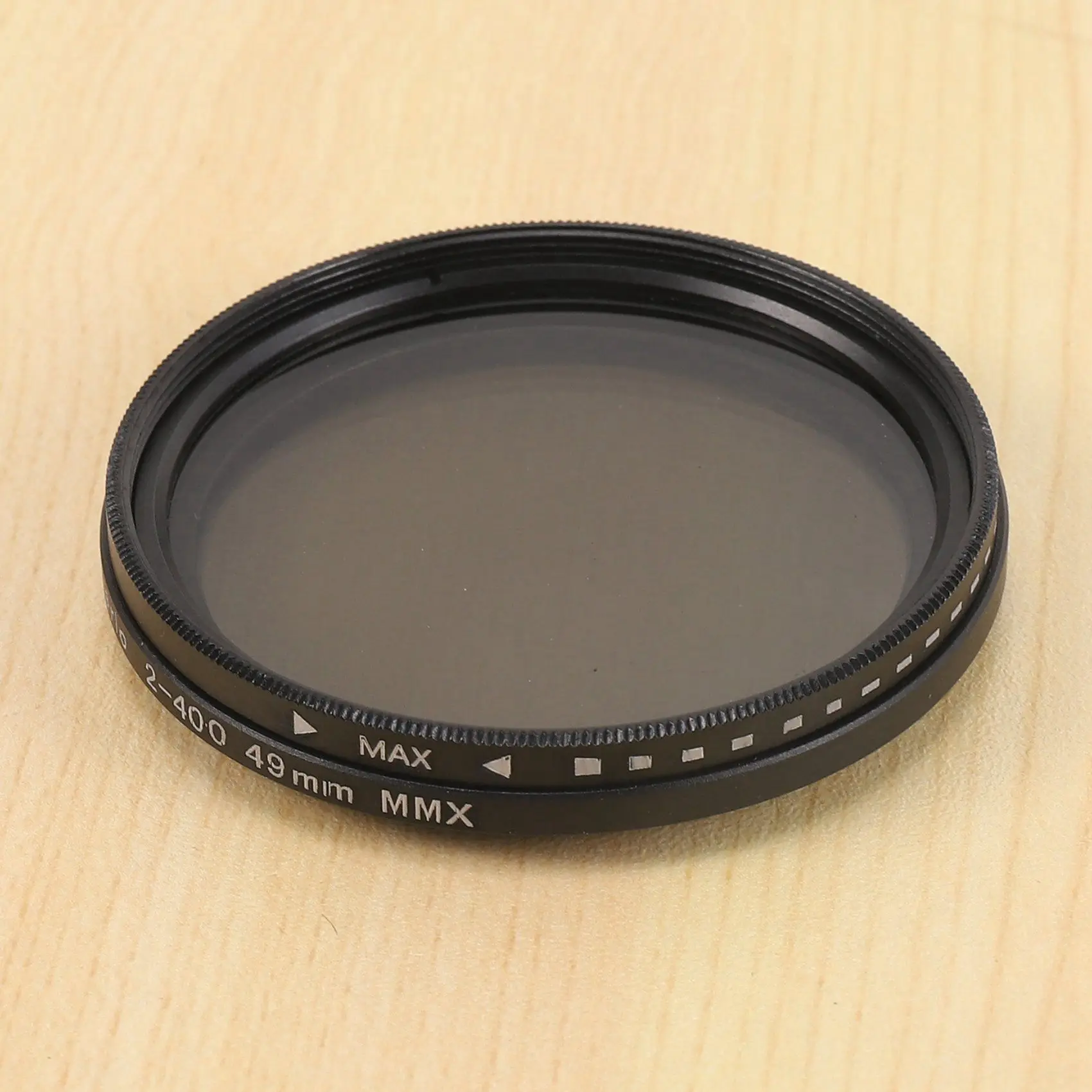 2X ND2-400 Neutral Density Fader Variable ND Filter Adjustable 49Mm Filter For Nikon For Canon For Sony Camera Lens
