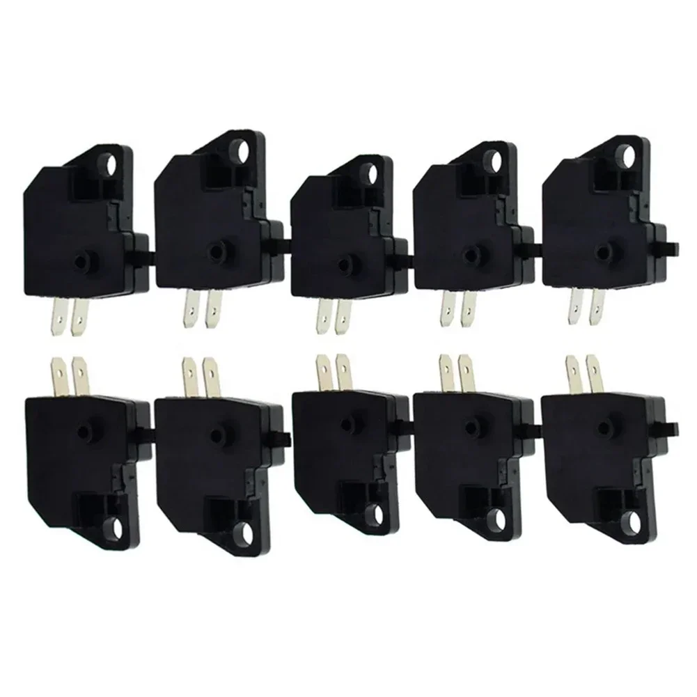 10pcs Front Right Left Disc Brake Switch For Motorcycle Electric Car Material High-Temperature Resistant Control Switch Parts