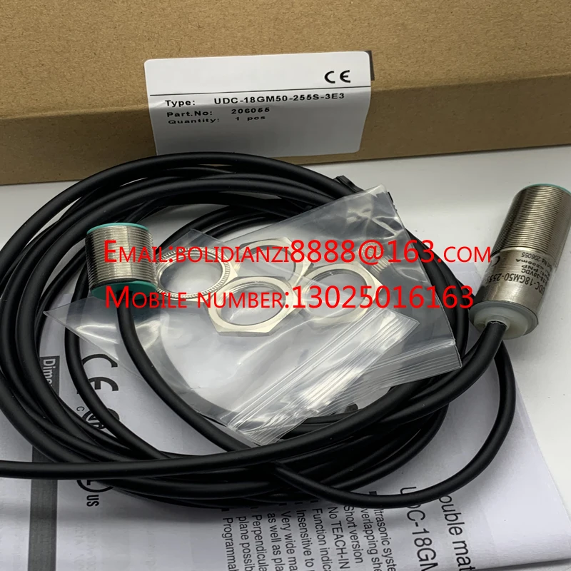 New ultrasonic sensor UDC-18GM-400-3E3/E2/3E1 One year warranty In stock