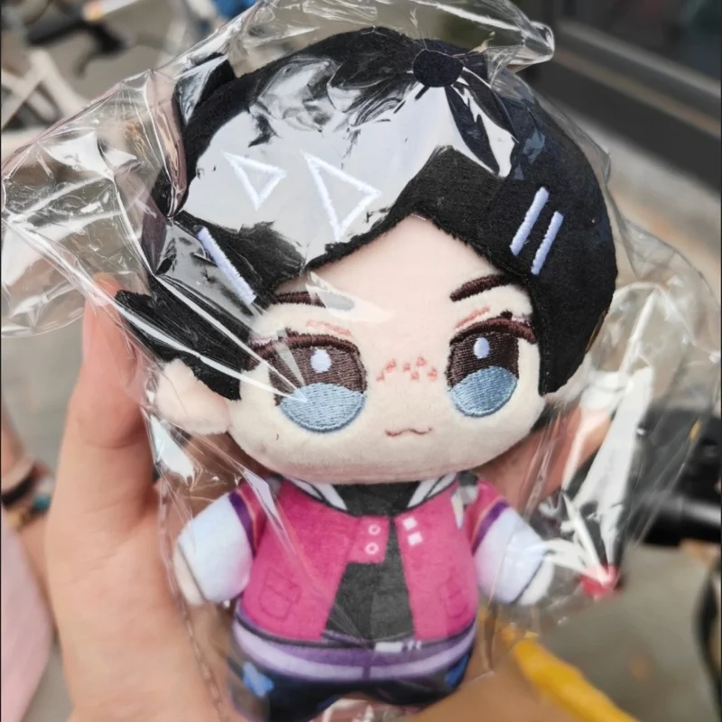 13cm Game VALORANT Clove Mini Plush Doll Printed Starfish Body Doll Pendant Cosplay Keychain Toys ACG Ornaments Gift