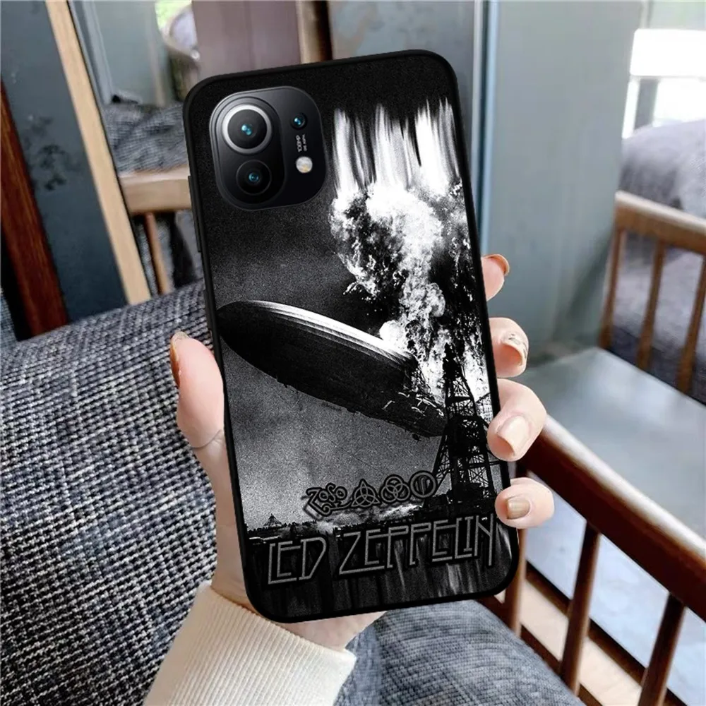 L-Led band Z-ZeppelinS Phone Case For Xiaomi Mi 5X 8 9 10 11 12 lite pro 10T PocoX3pro PocoM3 Note 10 pro lite