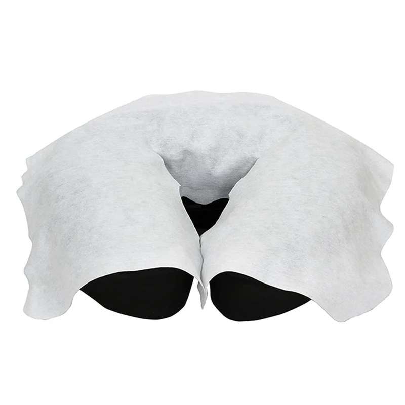 

Disposable Massage Face Covers 300 Count Disposable Face Cradle Covers,Massage Face Covers Ultra Soft