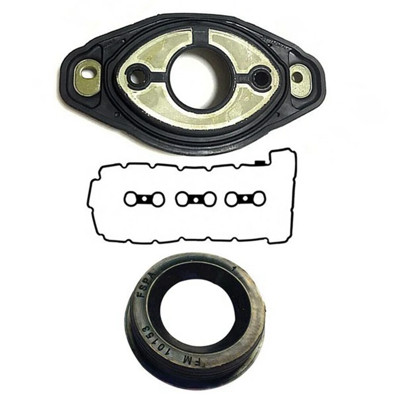 6X 11127582245 For BMW E60 F10 E61 F11 N52 New Valve Cover Gasket Camshaft Adjuster Gasket Oil Seal Gasket