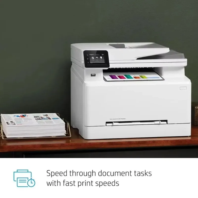 HPE Color Pro MFP M283fdw/M283fdn مكتب ناسخة الماسح الضوئي الكل في واحد آلة طابعة متعددة الوظائف M283fdw #1