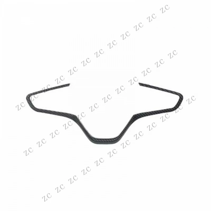 S+ For Chevrolet Malibu 2016-2022 Carbon Fiber ABS Steering Wheel Decor Cover Trim