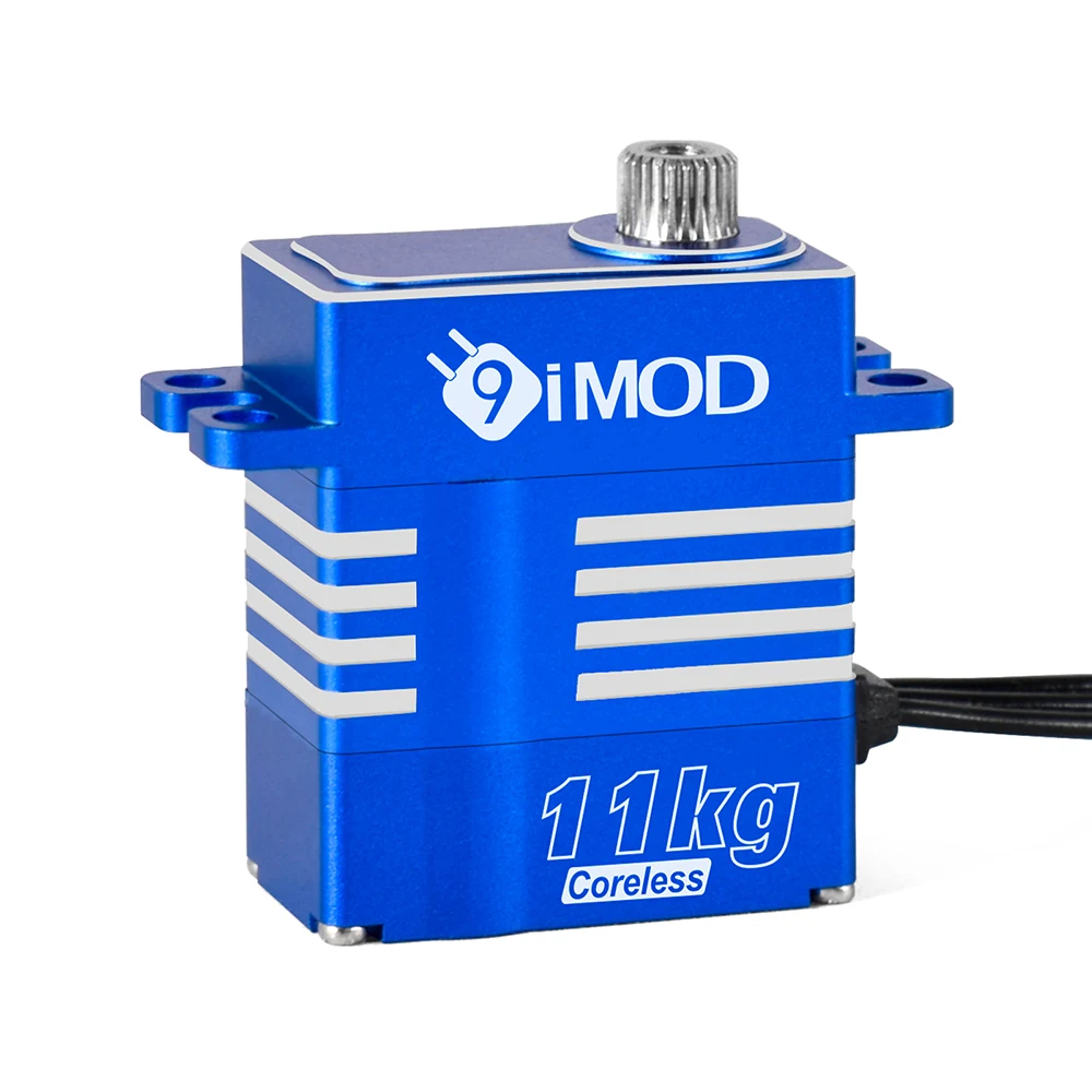 9IMOD RC Digatal Servo 11KG Coreless Metal Gear Servo 4.8-8.4V for 1/8 1/10 1/12 1/18 RC Car RC Helicopter DIY Accessories