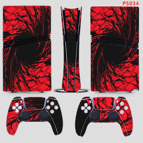 Skin-klistermärke för PS5 Pro Digital Console Vinyldekal Skyddande klistermärke Skal för Digital Edition-kontroll 10 best sales PS5 Digital Skin - №10