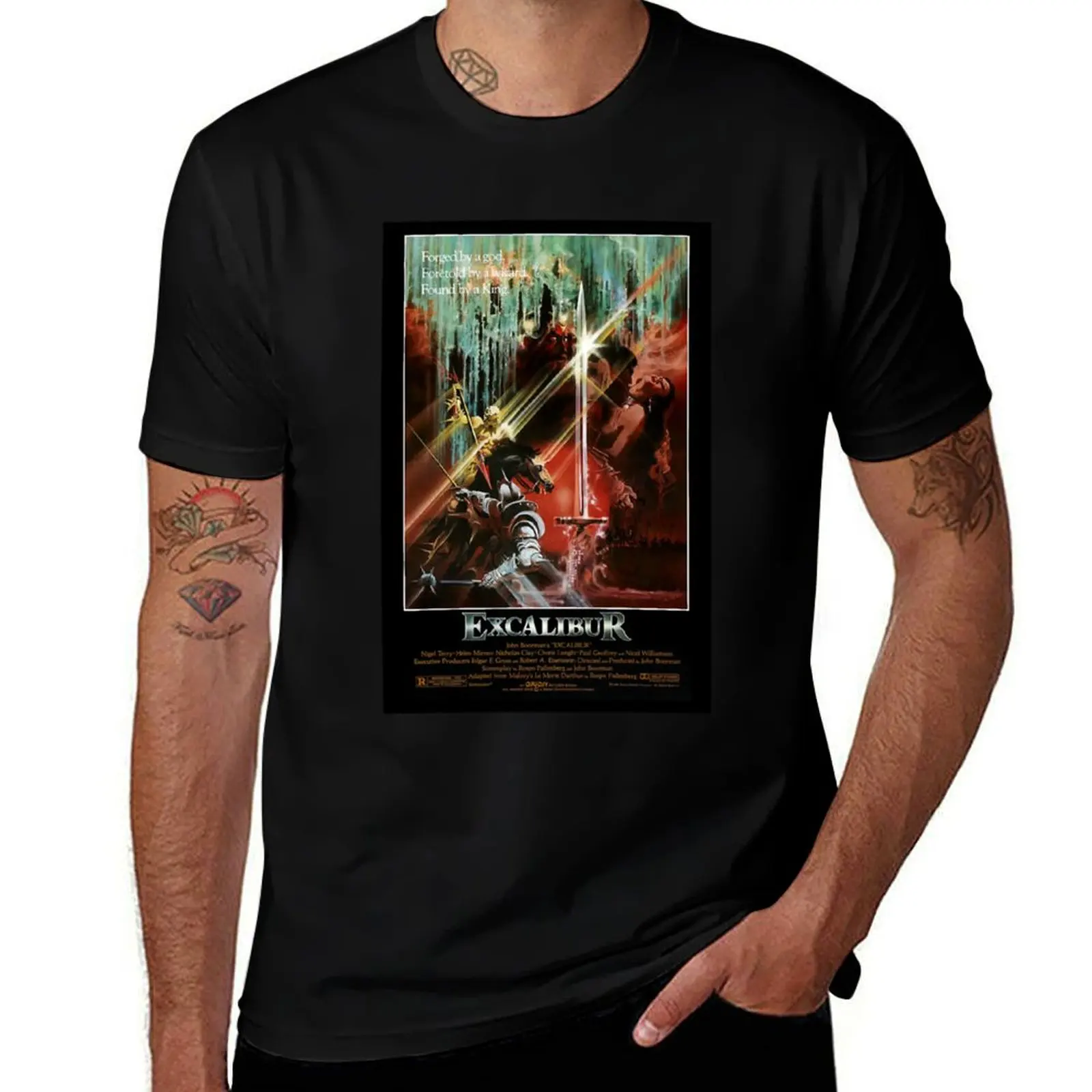 

EXCALIBUR T-Shirt t shirts for man graphic funny g man t shirts for men t shirt man designer T-Shirt