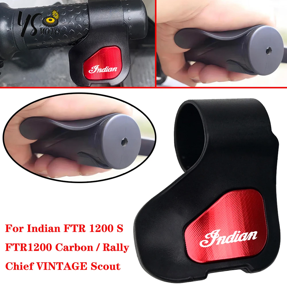 For Indian FTR 1200 S FTR1200 Carbon / Rally Chief VINTAGE Scout Hot Motorcycle Booster Handle Grip Assistant Clip Labor Saver