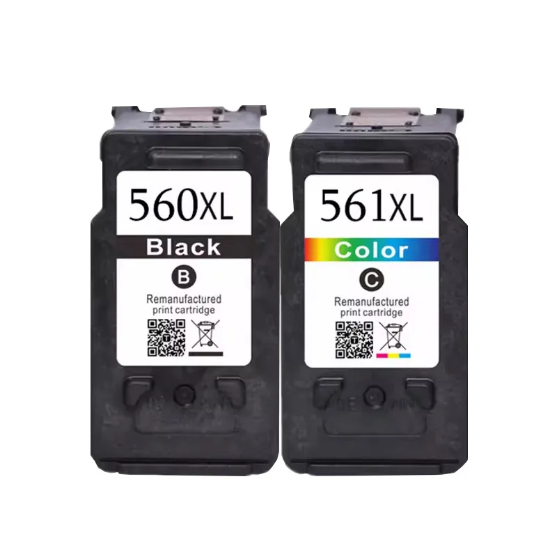 PG560 560XL 561XL PG-560 PG-561 Compatible Ink Cartridge For Canon Pixma TS5350 TS7450 TS5351 TS5352 TS5353 TS7451 Printers Inks