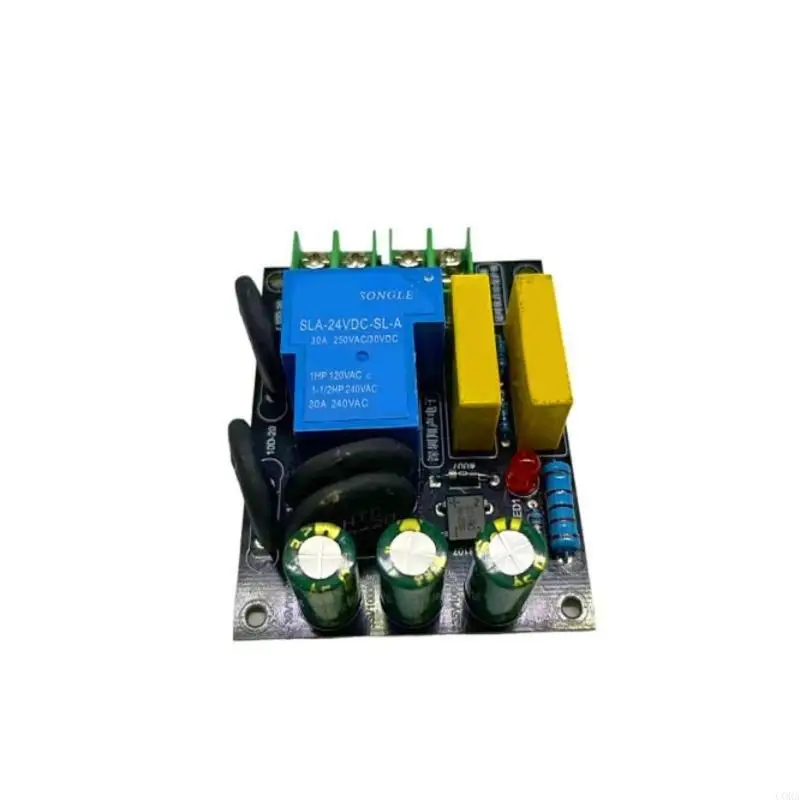 CORA HUSTER DUSCTION 30A 6600W مكبرات الصوت لوحة حماية يمنع بدء التشغيل AC100 250V EASY اثنين من المحطتين التثبيت