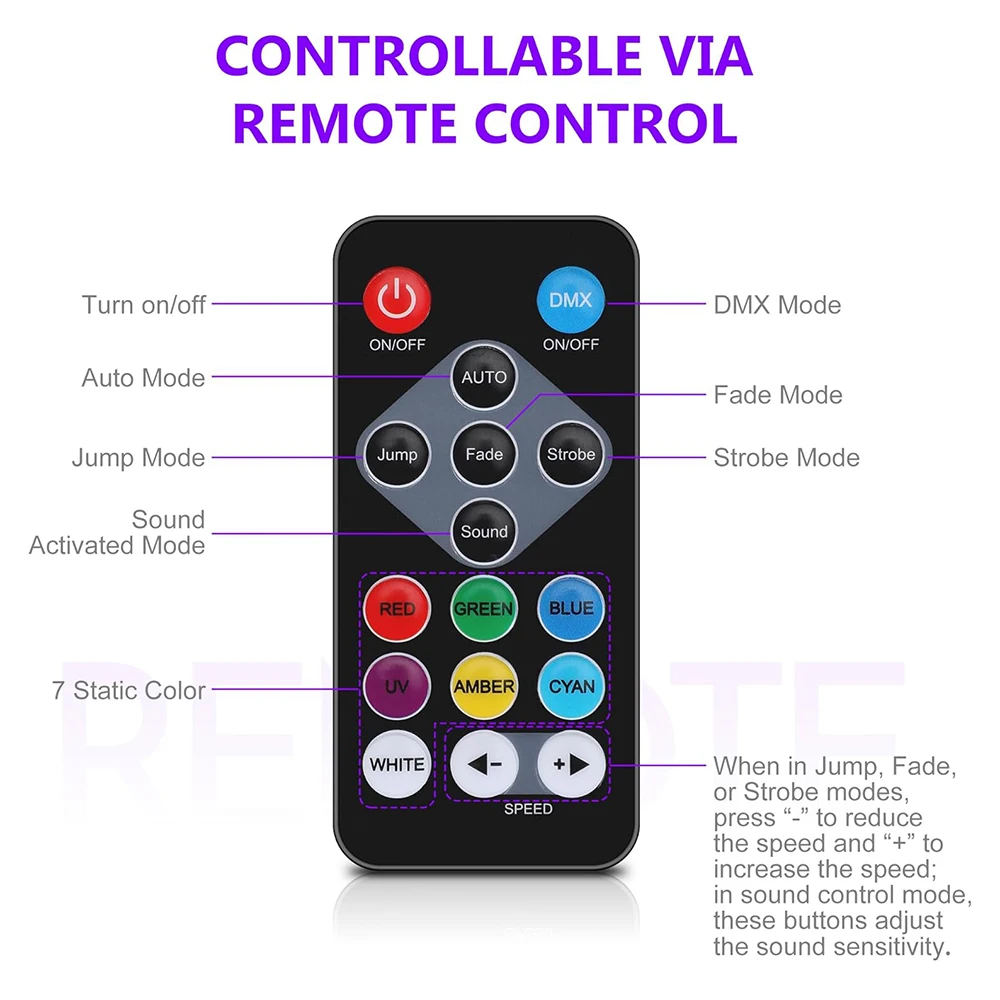 10PCS / 50w LED Stage Pixel Lights Bar RGBW Strobe Pixel 2in1 Effetto Wash Wall Lights 108LED Stage Light