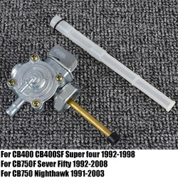 Gas Fuel Petcock Tap Valve Switch Pump For Honda CB750 Nighthawk CB750F Sever Fifty CB400 CB400SF Super Four CB 750F 750 400