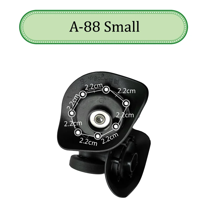 Suitable For Hongri A-88 Universal Luggage Wheel Mute Wear-resistant Push-pull Smooth Luggage Replacement Accessories Wheels