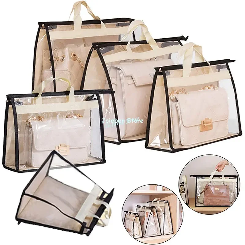 

Handbag Organizer Dust Bags Purses Dust Cover Closet Clear Purse Protector Bag Closet Bag Organizers