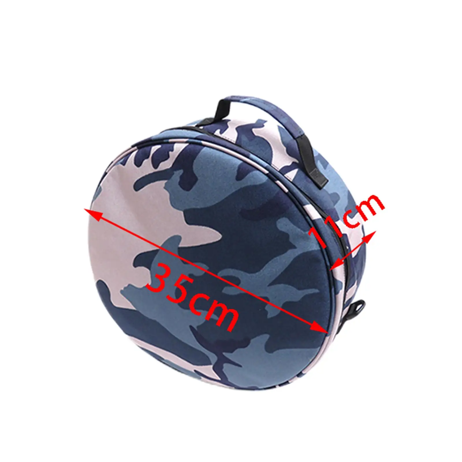 Diving Regulator Bag Round Zipper Storage Pouch Nylon Padded Organizer for Hose Weights and Accessories