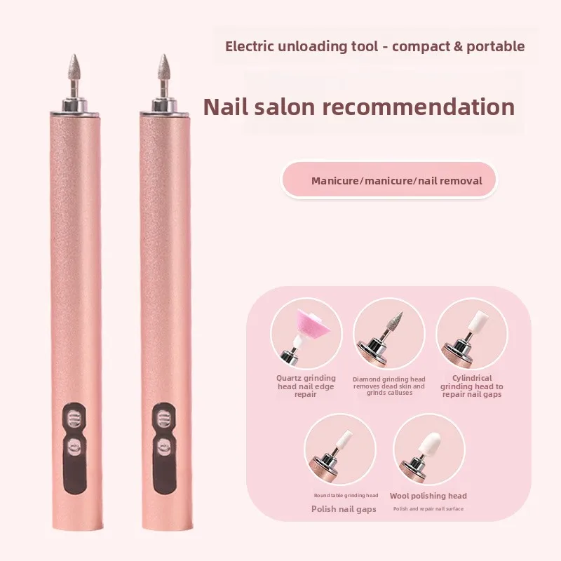 

New Home Use Nail Polish Remover Kit with Dead Skin Exfoliation, Nail Sanding, and Portable Nail Tools