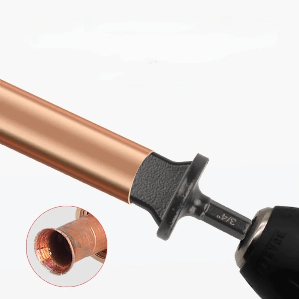 

6Pcs Hexagonal Handle Copper Tube Expander HVAC Repairing Set Steel Pipe Hole Flare Extender Manual Take-over Tool Swage Tool