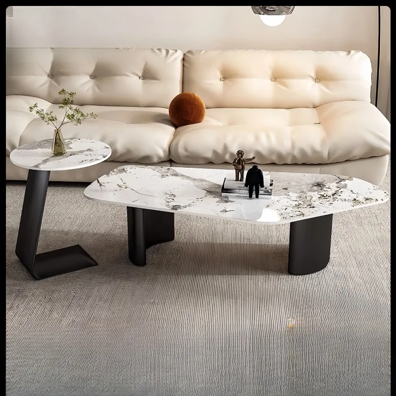 

Creative irregular special-shaped table light luxury modern Internet celebrity Italian small