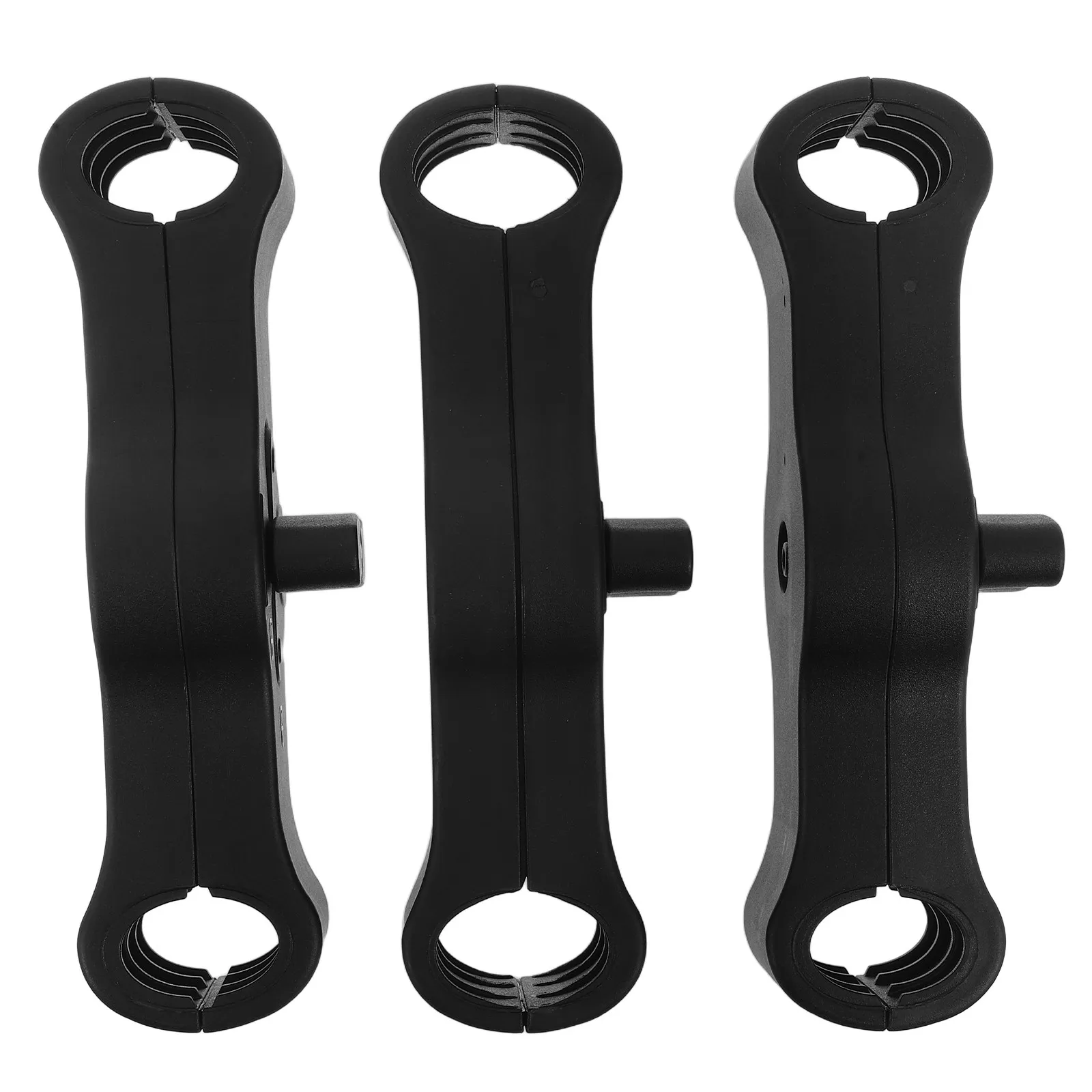

3Pcs Twin Baby Stroller Connect Adapter Dual Stroller Connector Accessories Quick Install Sturdy Low Center Gravity Steering