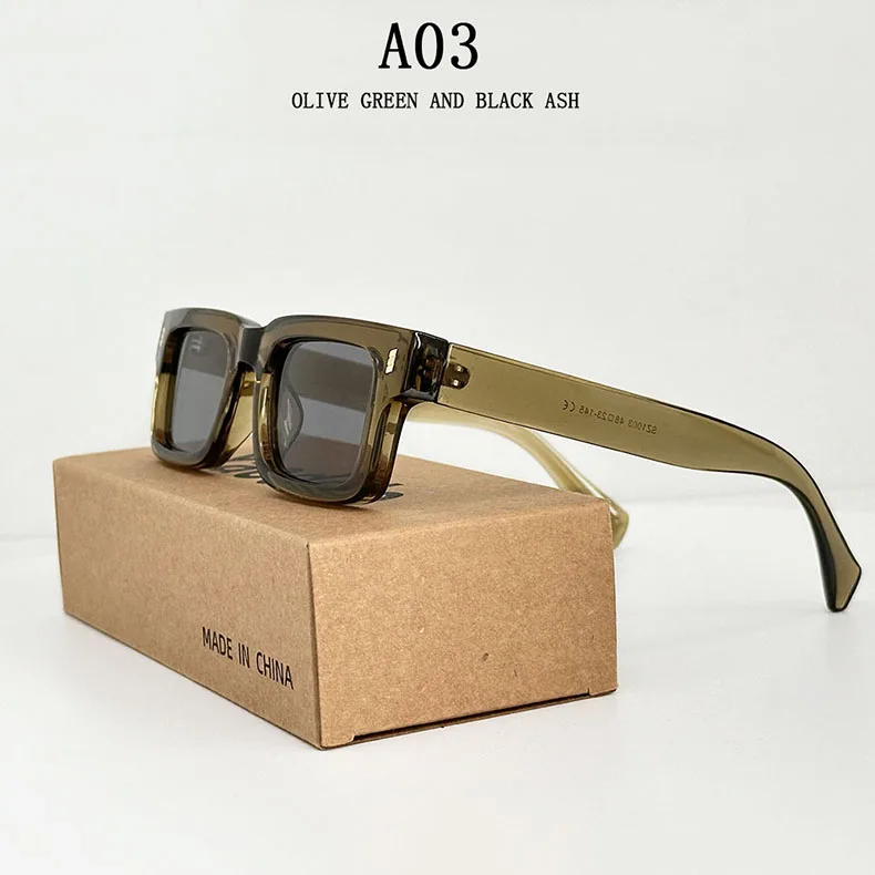 Mode Sonnenbrillen Für Männer Vintage Gläser Retro Quadrat Sonnenbrille Frauen Trendy Und Modische Gafas De Sol Hombre Zonnebril – Detail 3