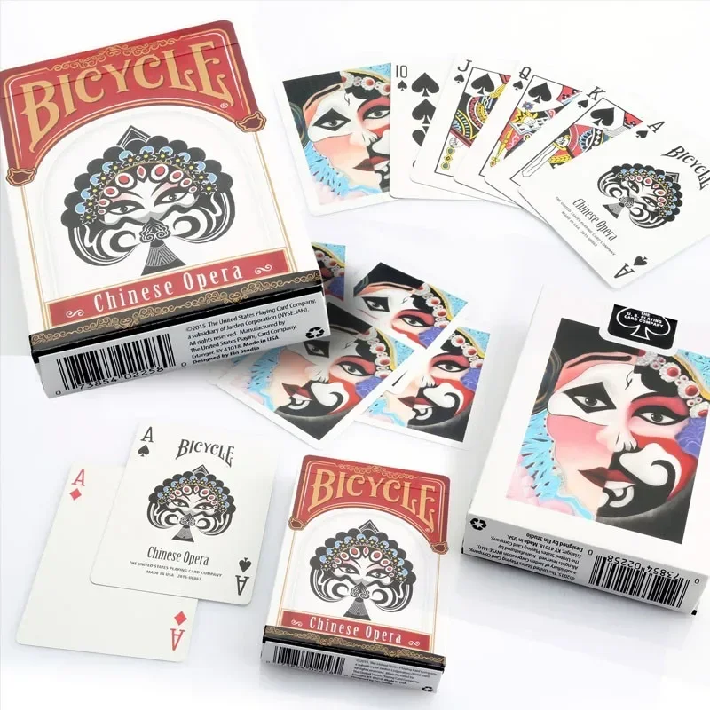 Bicycle Opera Playing Cards Porcelain Deck Poker Size Card Games Magic Tricks for Magician