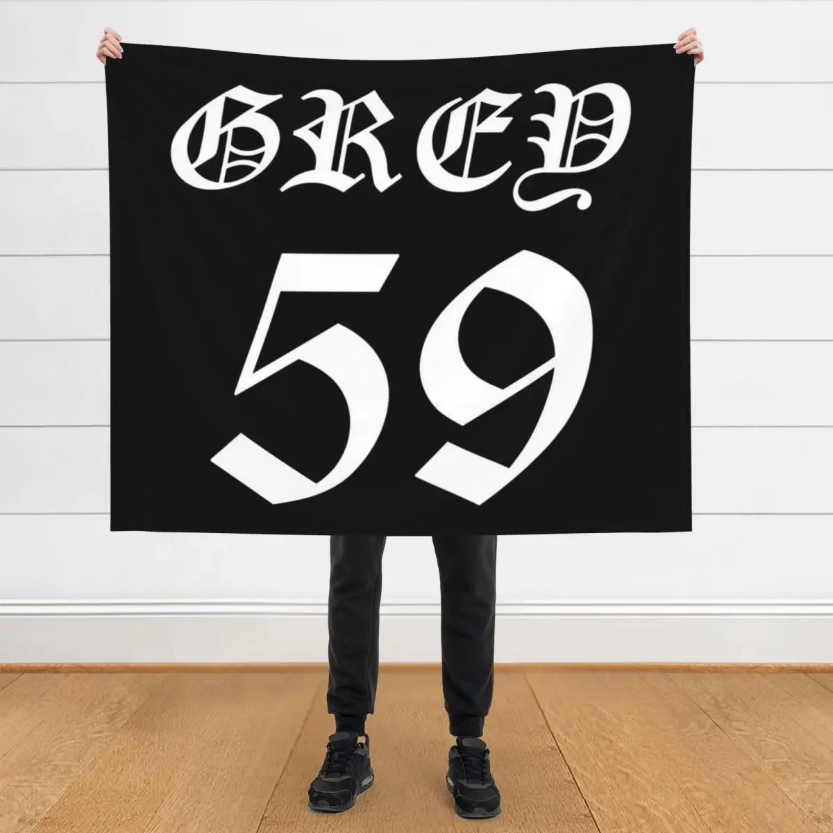 

Grey 59 Merch Greyfivenine Logo Throw Blanket Soft Decorative Throw heavy to sleep Blankets