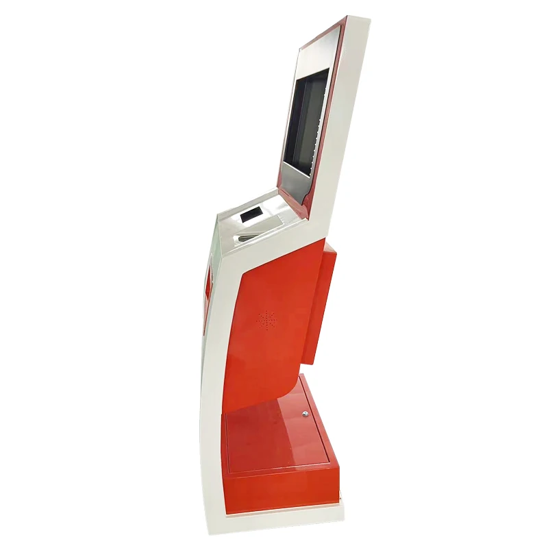 Factory Stocked 21.5 Floor Standing Self-service Kiosk, Capacitive Touch With Printer And Scanner Payment Kiosk