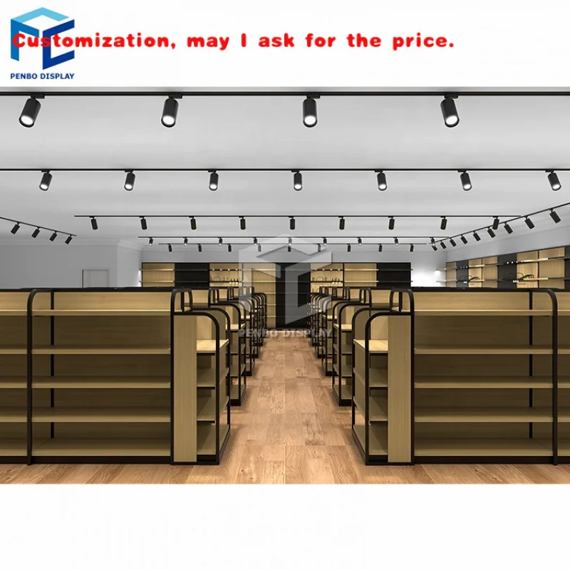 

На заказ.Деревянные складные стеллажи для супермаркетов, полки для витрины, витрина для косметических продуктов, стеллажи для удобного магазина, полки Retai