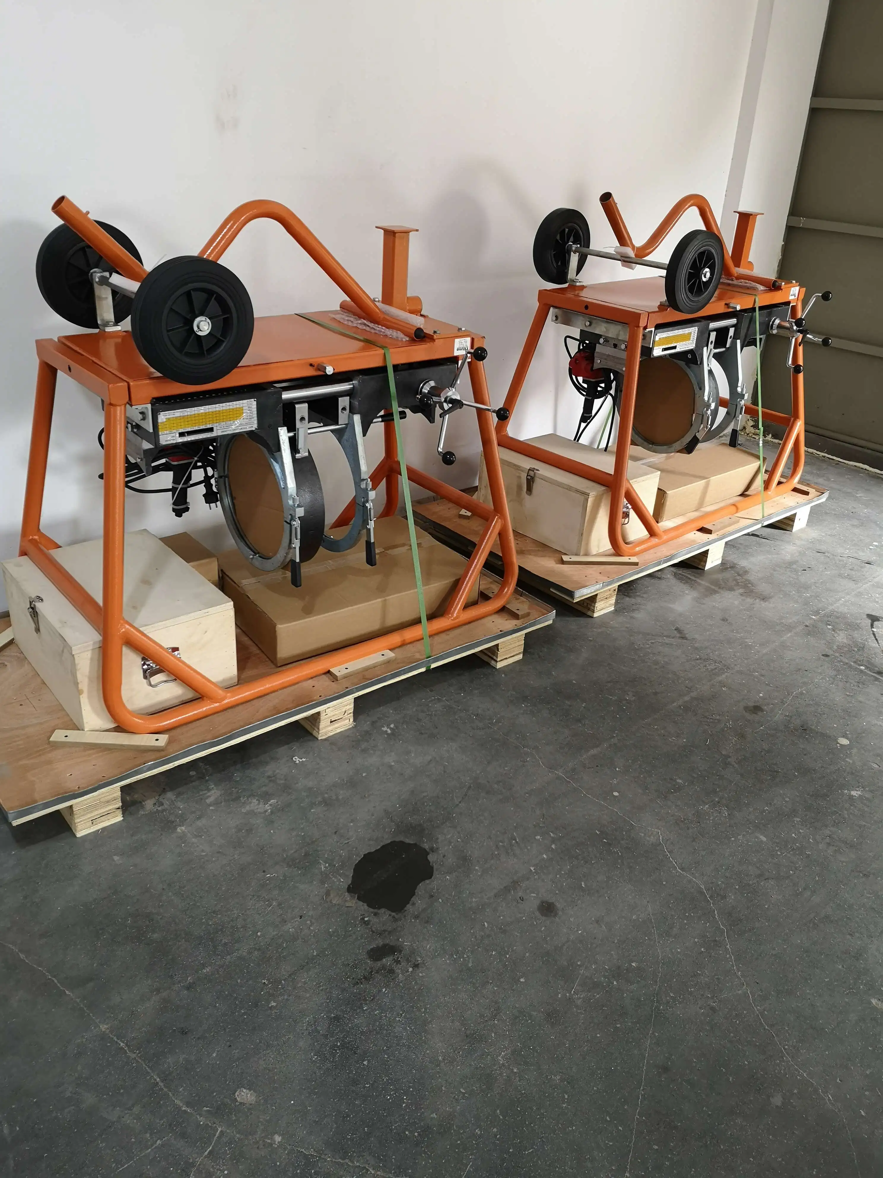 TLF Mini160 Y PE Pipe Fusion Welding Machine 40-160mm Siphon Drainage Welder Thin-Walled Low Prsure Pipeline New Condition Eng