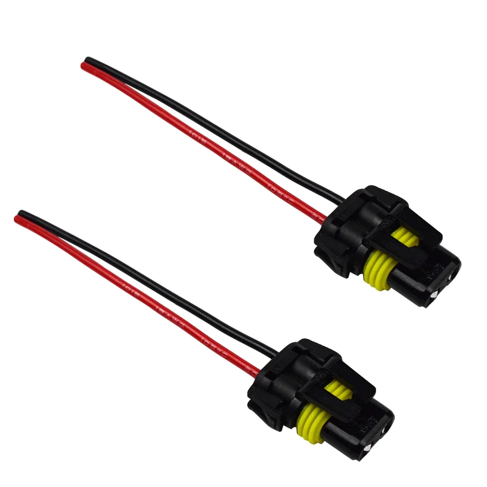 2-10 sztuk 9005 HB3 9006 HB4 Adapter żeński gniazda kable w wiązce złącze przewodu do reflektorów przeciwmgielnych