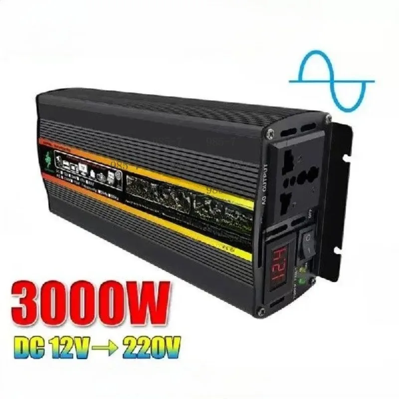 DC 12V to AC 220V Pure Sine Wave Inverter, 3000W/4000W/6000W/800W