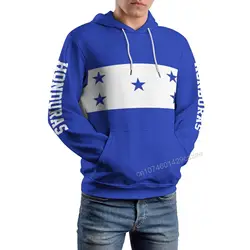 Honduras Country Flag 3D Hoodie Polyester Cool Men Women Harajuku Sweatshirt Unisex Casual Pullover Hoodies