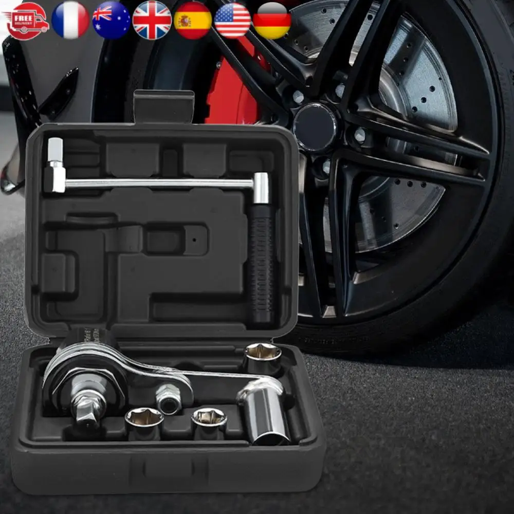 

Набор ключей-множителей крутящего момента из хромованадиевой стали с головками 17 мм/19 мм/21 мм, ключ для снятия колесных гаек, усилитель гайковерта, инструмент для снятия шин