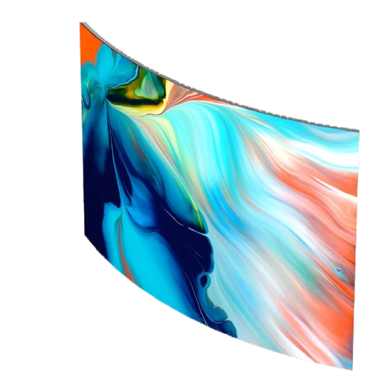 P1.25 Flexible LED Full Color Display High Performance Indoor Curved Arc Ribbon Double Sided Flexible Screen - view 4