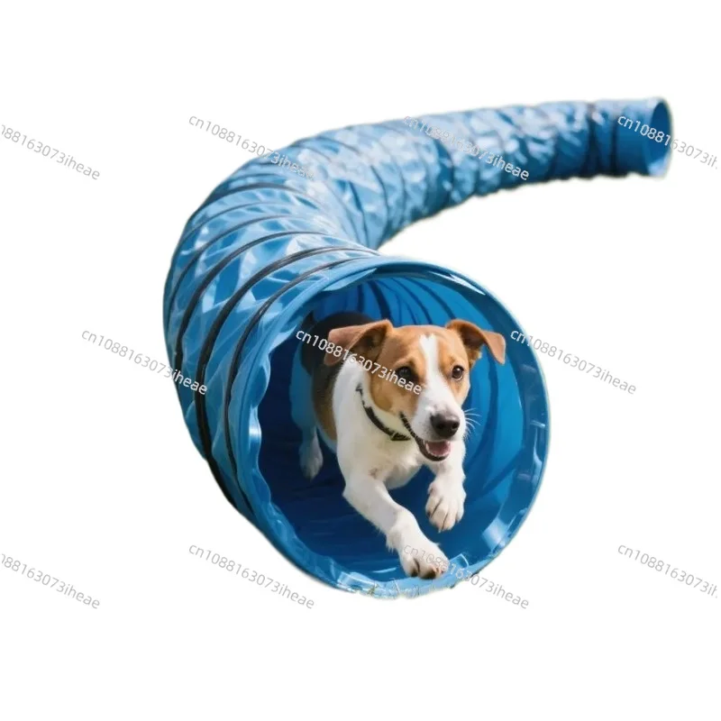 600mm Dia 5M Dog Agility Training Tunnel Large Dog Tunnels Activity Agility Tunnel For Dogs
