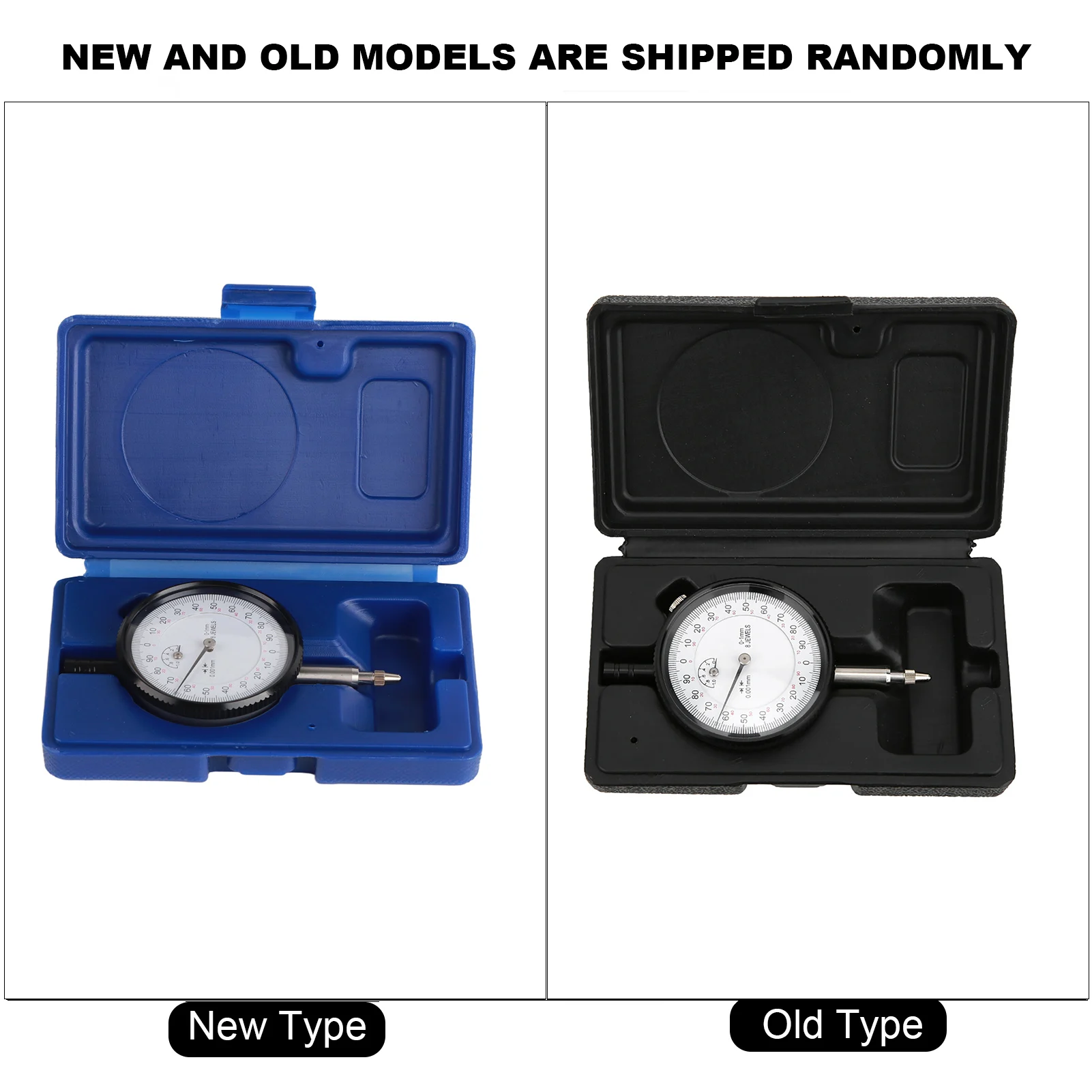 8 جواهر مؤشر مقاوم للصدمات 0.001 مللي متر 0 ‐ 1 مللي متر مقياس أداة قياس مؤشر الميكانيكية