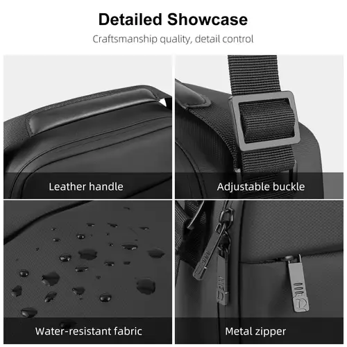 Imagen 2 del producto PULUZ-estuche de transporte portátil para Dron, bolsa de almacenamiento de un solo hombro, bolso para Dron DJI Mini Series/DJI Osmo Pocket Series