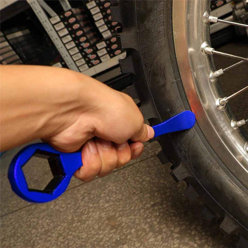 

Tire Repair Tool Spanner Head Motorcycle Tire Iron Set 32/10/12/22/27Mm Universal Combo Levers Tire Change