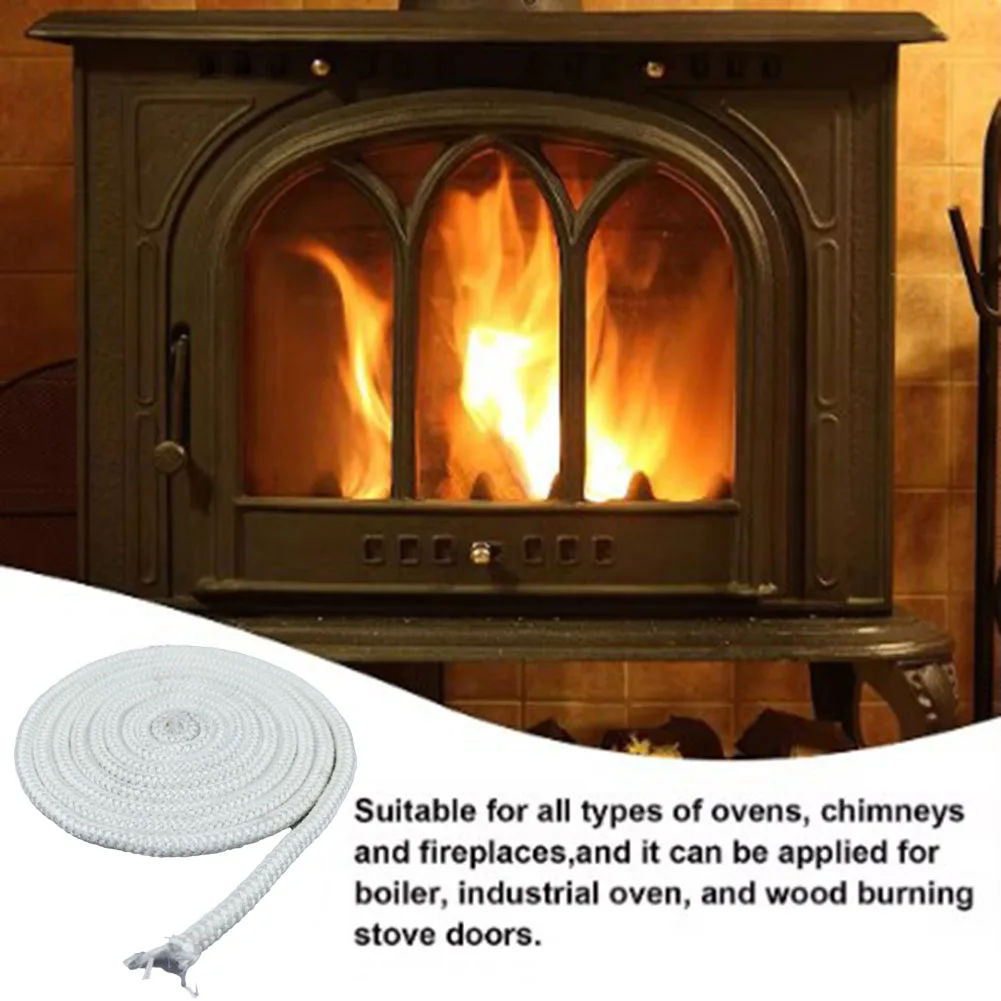 Boilers Temperature Control Stove Fire Rope Fiberglass Rope Seal Good Sealing Performance High Quality Material