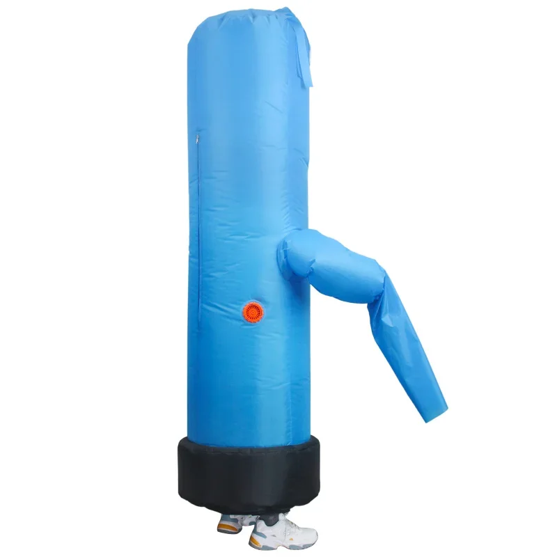 Dancers Inflatable Tube Man Costume - Wacky Waving Inflatable Tube Guy Blow Up Halloween Costume - Adult