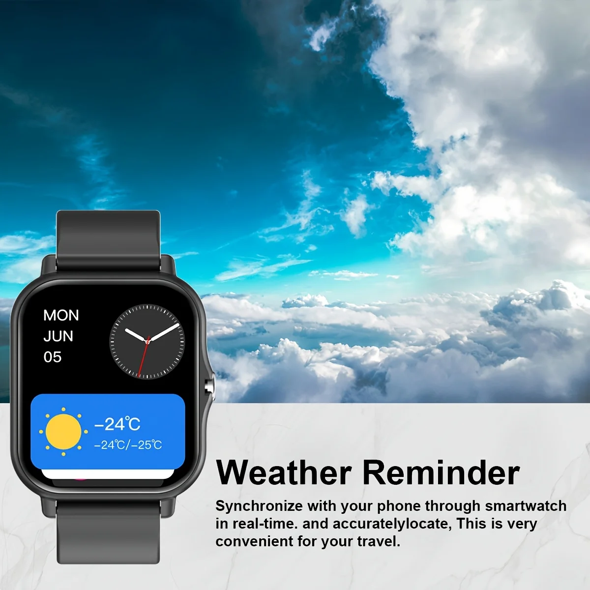 [Smart Watch For Men/Women] Jinmiyun HOT 1.83-Inch Smart Watch, Supporting Wireless Calls (Answering/Dialing/Rejecting Calls), Suitable for Men And Women, Fitness Activity Tracker, Supporting Multiple Sports Modes/Remote Shutter/Music/Calculator