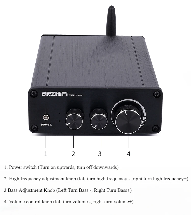 آلة مضخم صوت رقمي لدرجة الحرارة TPA3255 ، HIFI ، بلوتوث من من من من من من من من ، من من نوع thac ، من من من نوع thac