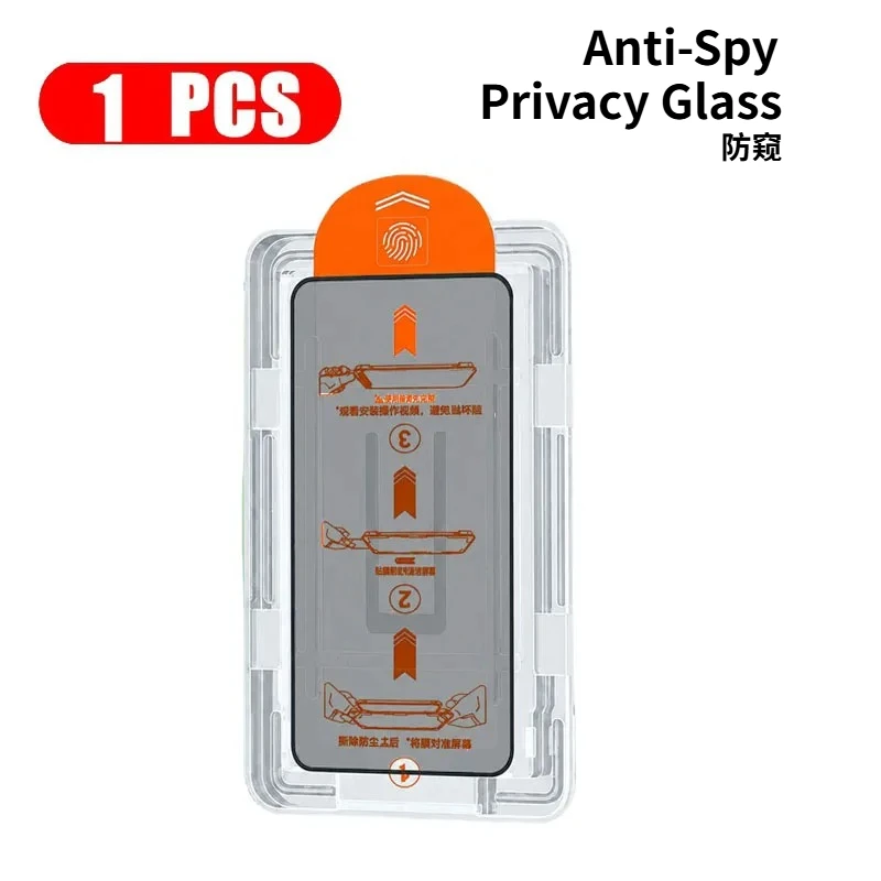 1-2 Stück staubfreie Installation Anti-Spy Privacy Panzerglas für Google Pixel 11 Pro XL / 11 Pro / 10 9 Pro XL 9H+ Displayschutzfolie