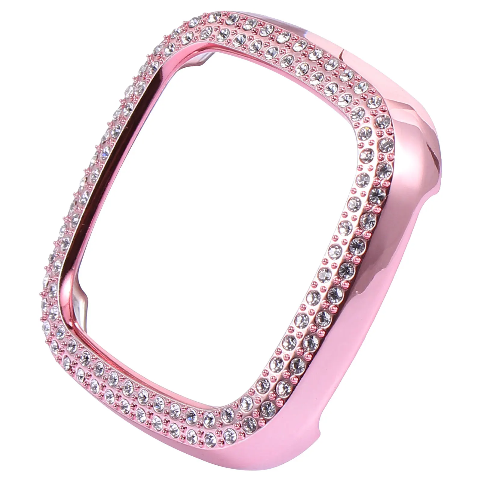 

Electroplating PC Shell Watch Case Protective Cover Full Design Easy Install Compatible Various Colors Anti Scratch Dirt