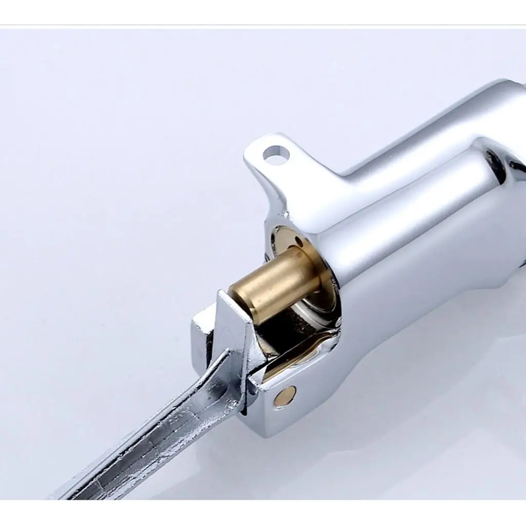 

Foot Petals Water Foot Pump Brass Sink Faucet Touch Free Controller for Bathroom Laboratory Kitchen