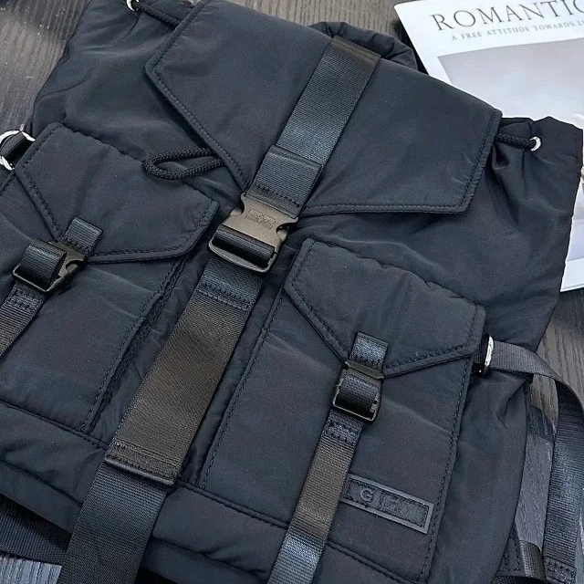 2026 New Style, Same Style as Fairy Sister, Fashionable and Versatile, Trendy South Korean Double Shoulder Silk Travel Backpack view 2