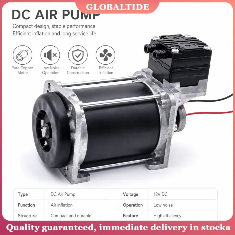 Electric Diaphragm Pump 12V DC High Pressure Self Priming Water Transfer Pump for Car Boat RV Solar System Irrigation Spray
